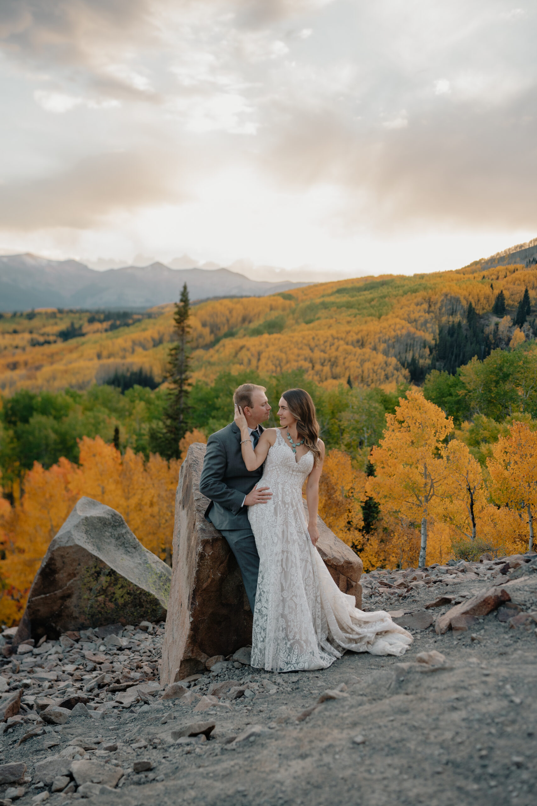 Sunset Crested Butte Elopement