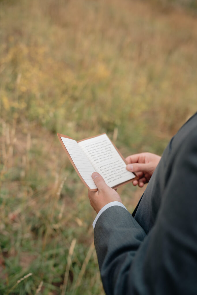 Elopement Vows