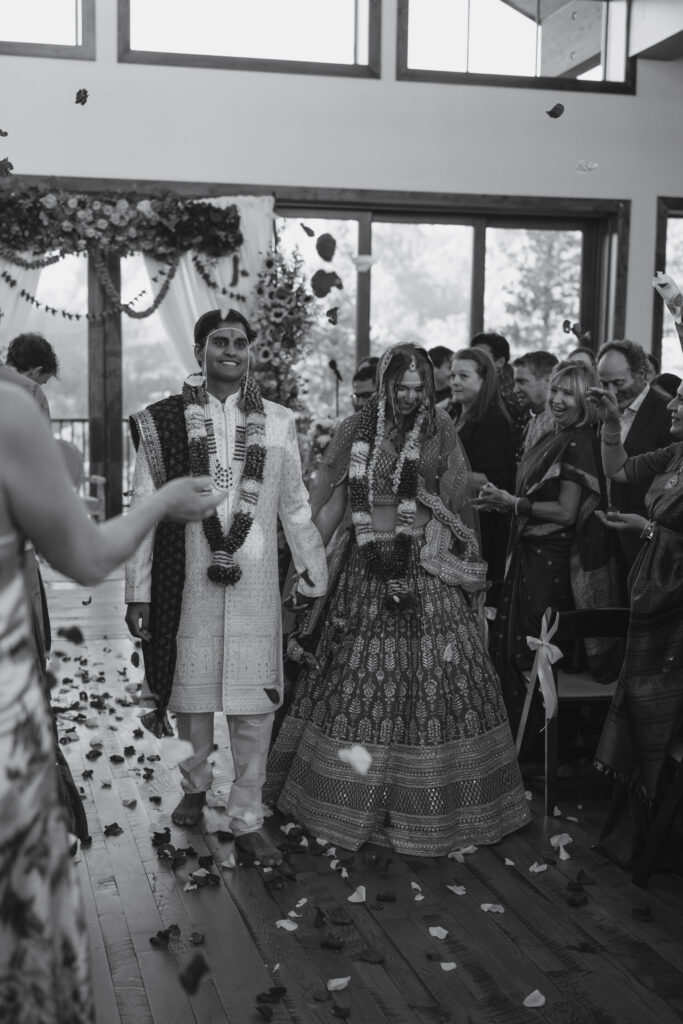 Indian wedding ceremony in estes park